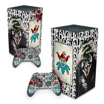 Adesivo Compatível Xbox Series X Skin - Joker Coringa
