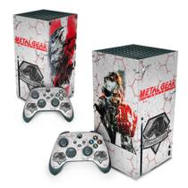 Adesivo Compatível Xbox Series X Skin - Metal Gear Solid - Pop Arte Skins