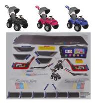 Adesivo Completo Superjipe Reclinavel Bandeirante