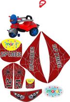 Adesivo Complto Triciclo Baby City Maral Spider