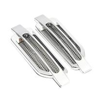 Adesivo Cromado Universal Para Saída De Ar Lateral De Carro, Acessório Decorativo Para Grade De Adesivo Cromado Universal Para Saída De Ar Lateral De Carro, Acessório Decorativo Para Grade De