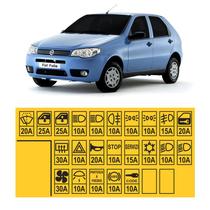 Adesivo Da Tampa Caixa De Fusível Controle De Ligação Palio