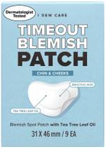 Adesivo de acne para espinhas I DEW CARE Timeout Blemish no queixo e bochechas