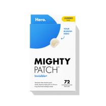 Adesivo de acne para espinhas Mighty Patch Invisible+ 72 quilates