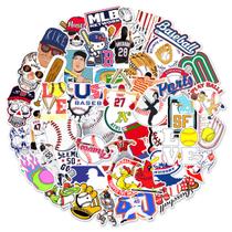 Adesivo de anime, beisebol, vinil, anime, desenho animado, 50 unidades para água B