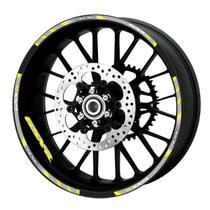 Adesivo de aro de roda de motocicleta com faixa reflexiva para Suzuki GSX-R Adesivo de aro de roda de motocicleta com faixa reflexiva para Suzuki GSX-R
