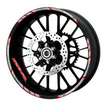 Adesivo de aro de roda de motocicleta com faixa reflexiva para Suzuki GSX-R Adesivo de aro de roda de motocicleta com faixa reflexiva para Suzuki GSX-R
