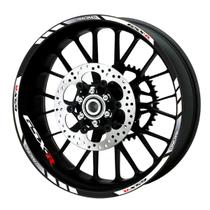 Adesivo de aro de roda de motocicleta com faixa reflexiva para Suzuki GSX-R Adesivo de aro de roda de motocicleta com faixa reflexiva para Suzuki GSX-R