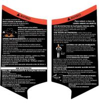 Adesivo De Aviso Para Tampa Do Porta Luvas Jet Ski Seadoo Adesivo De Aviso Para Tampa Do Porta Luvas Jet Ski Seadoo