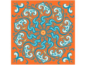 Adesivo de Azulejo Abstrato PVC Adesif N1905773