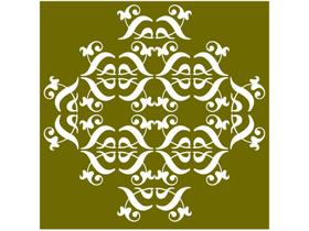 Adesivo de Azulejo Arabesco PVC Adesif N1905781 - 15x15cm 8 Unidades