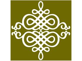 Adesivo de Azulejo Arabesco PVC Adesif N1905783 - 15x15cm 8 Unidades