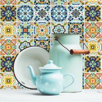 Adesivo de Azulejo Hidráulico Porto 20x20 cm com 24un