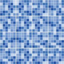 Adesivo de Azulejo - Pastilhas - 15cm x 15cm - 16un - 407Azme