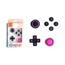 Adesivo De Botão Cruzado De Silicone Macio D-pad Para Switch Lite NS Lite Joy-con Thumb Stick Cap