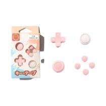 Adesivo De Botão Cruzado De Silicone Macio D-pad Para Switch Lite NS Lite Joy-con Thumb Stick Cap