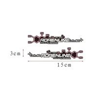 Adesivo De Capacete De Motocicleta Com Molécula De Dopamina E Adrenalina, Design De Estrutura