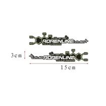 Adesivo De Capacete De Motocicleta Com Molécula De Dopamina E Adrenalina, Design De Estrutura