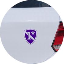 Adesivo de Carro 1* One Ass to Risk - Cor Roxo