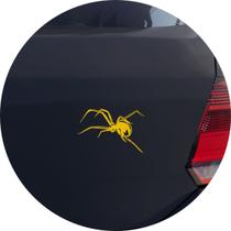 Adesivo de Carro Aranha - Cor Amarelo