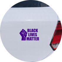 Adesivo de Carro Black Lives Matter - Cor Roxo