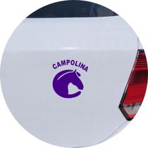 Adesivo de Carro Cavalo Campolina - Cor Roxo