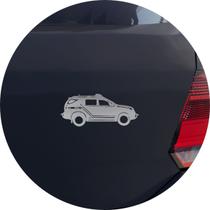 Adesivo de Carro Chevy Blazer - Cor Prata