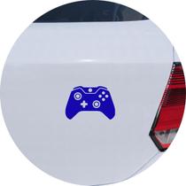 Adesivo de Carro Controle Xbox Gamer - Cor Azul
