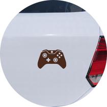 Adesivo de Carro Controle Xbox Gamer - Cor Marrom