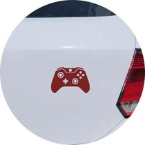 Adesivo de Carro Controle Xbox Gamer - Cor Vinho