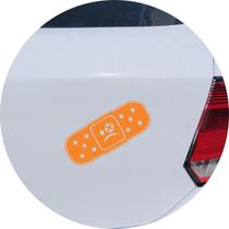 Adesivo de Carro Curativo Band-aid Bandaid - Cor Dourado