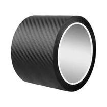 Adesivo De Carro Em Fibra De Carbono 3D Preto Fosco, Filme Protetor Nano À Prova De Arranhões E