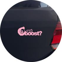 Adesivo de Carro Frase É Us Guri - É Nóis - Cor Rosa Claro