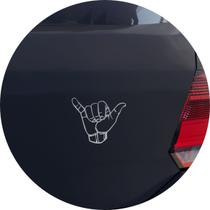 Adesivo de Carro Hang Loose - Cor Verde Claro