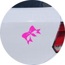 Adesivo de Carro Laço de Presente Decorativo - Cor Rosa