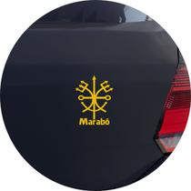 Adesivo de Carro Marabô Umbanda Candomblé