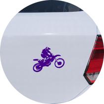 Adesivo de Carro Moto Off Road Motocross - Cor Roxo