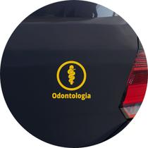 Adesivo de Carro Odontologia Profissão Dentista