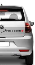 Adesivo De Carro Pets A Bordo