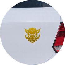 Adesivo de Carro Porco Selvagem Javali - Cor Dourado