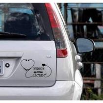Adesivo de Carro Profissão- Enfermagem