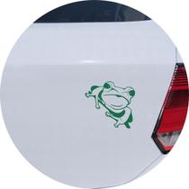 Adesivo de Carro Sapão Espiando - Cor Verde