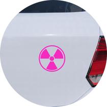 Adesivo de Carro Símbolo Radiação Nuclear