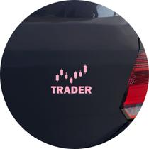 Adesivo de Carro Trader Operador Daytrader