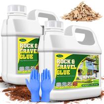 Adesivo de cascalho de ervilha de secagem rápida Fuchoi 1,9 L