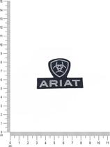 Adesivo de Chapéu Country Ariat Preto e Branco Adesivo de Chapéu Country Ariat Preto e Branco