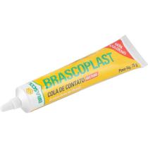Adesivo de Contato Brascoplast sem Tolueno, Bisnaga 75 g, Brascola Adesivo de Contato Brascoplast sem Tolueno, Bisnaga 75 g, Brascola