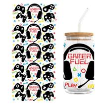 Adesivo de copo Zcargel DIY Ceramic Transfers para copo de vidro de 473 ml