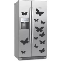 Adesivo De Decoração Parede Geladeira Borboletas Cozinha