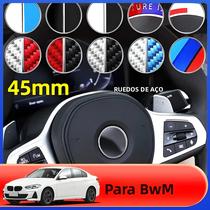 Adesivo De Emblema De Volante De Carro BMW 45MM M Performance Para Série 1 3 5 7 F01 F20 F10 F13 F16